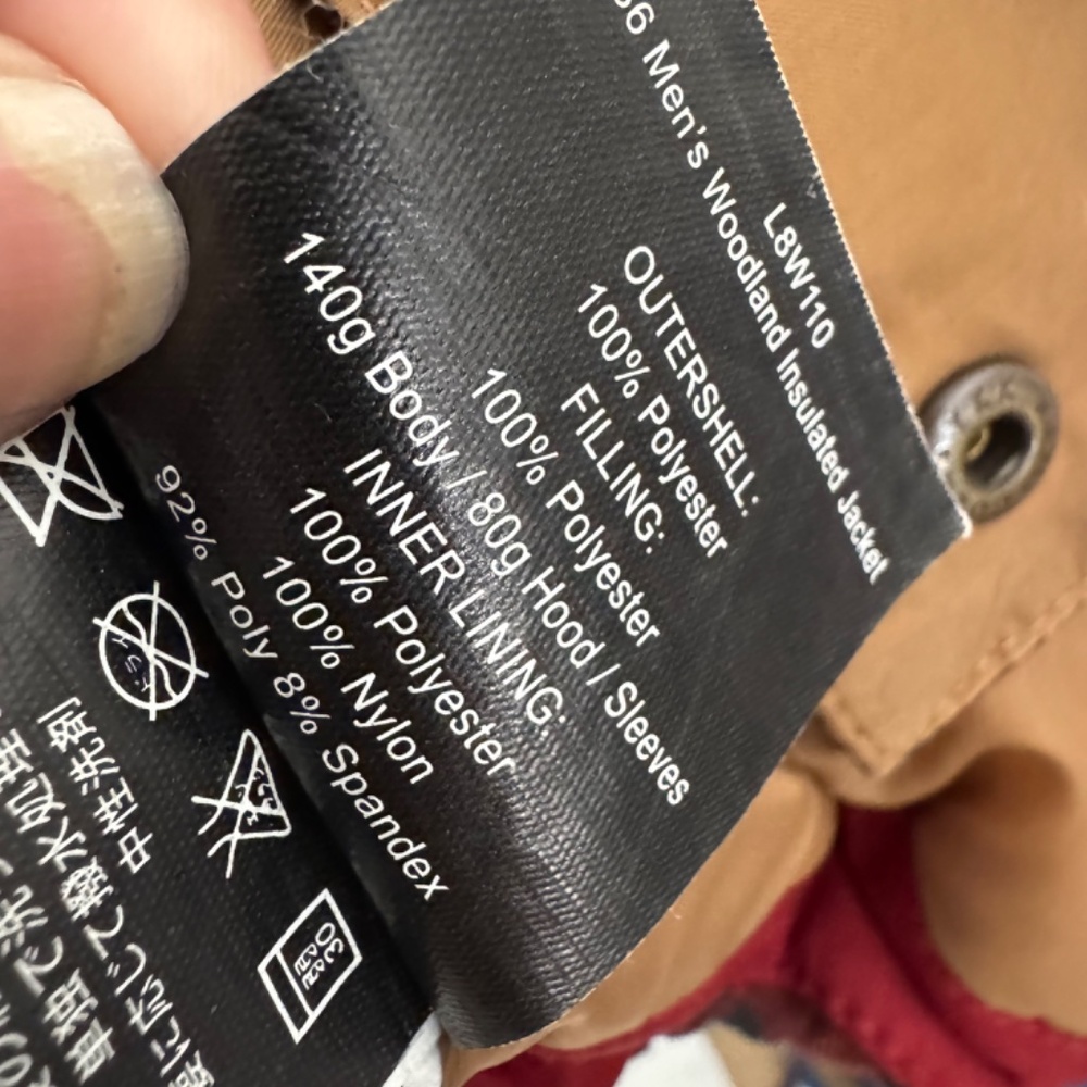 686 Woodland Insulated 10K Plaid Snowboard Ski Jacket Red Brown Black - Picture 9 of 12